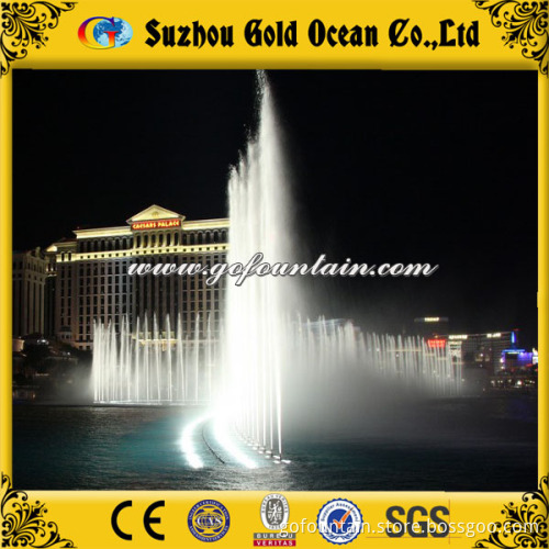 Outdoor Running Spray Decoration Floating Fountain in The Lake